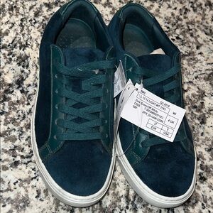 Lacoste Kids Dark Green Sneakers